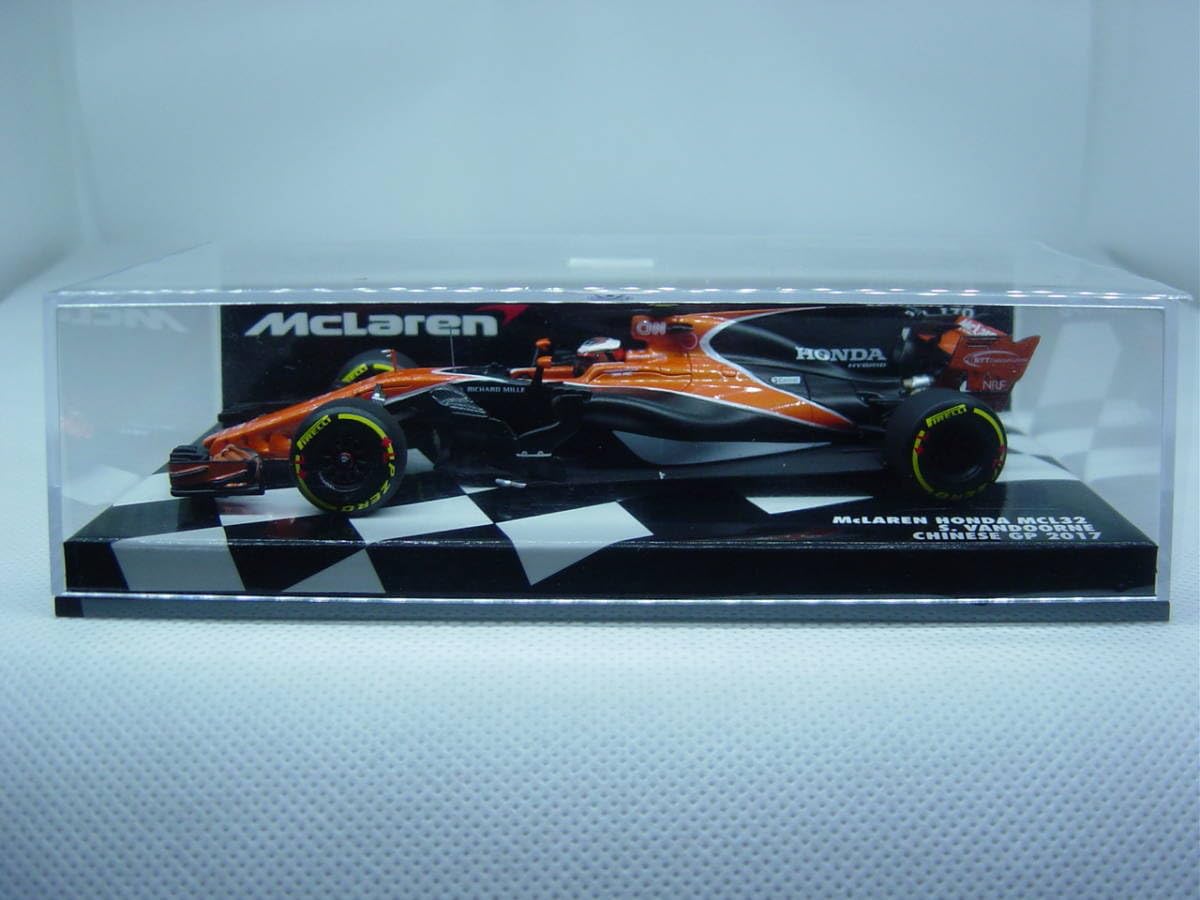Amazon.co.jp: MINICHAMPS 1/43 McLaren MCL32 F1 CHINESE GP 2017#2 S